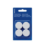 Maul MAUL magneet Solid, 32 mm, trekkracht 800 gr, blister van 4, stuks, wit