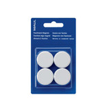 Maul MAUL magneet Solid, 20 mm, trekkracht 300 gr, blister van 8 stuks, wit