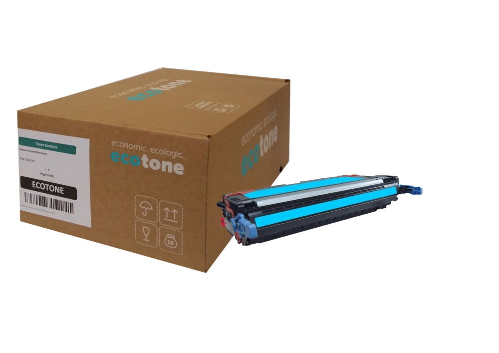 Ecotone Ecotone toner (replaces HP 502A Q6471A) cyan 8000p CC