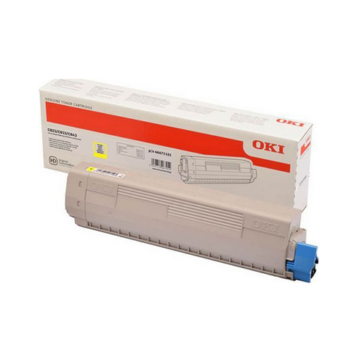 OKI OKI 47095701 toner yellow 5000 pages (original)