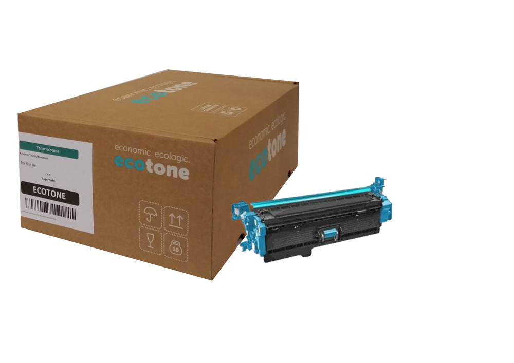 Ecotone Ecotone toner (replaces HP 508X CF361X) cyan 9500p CC