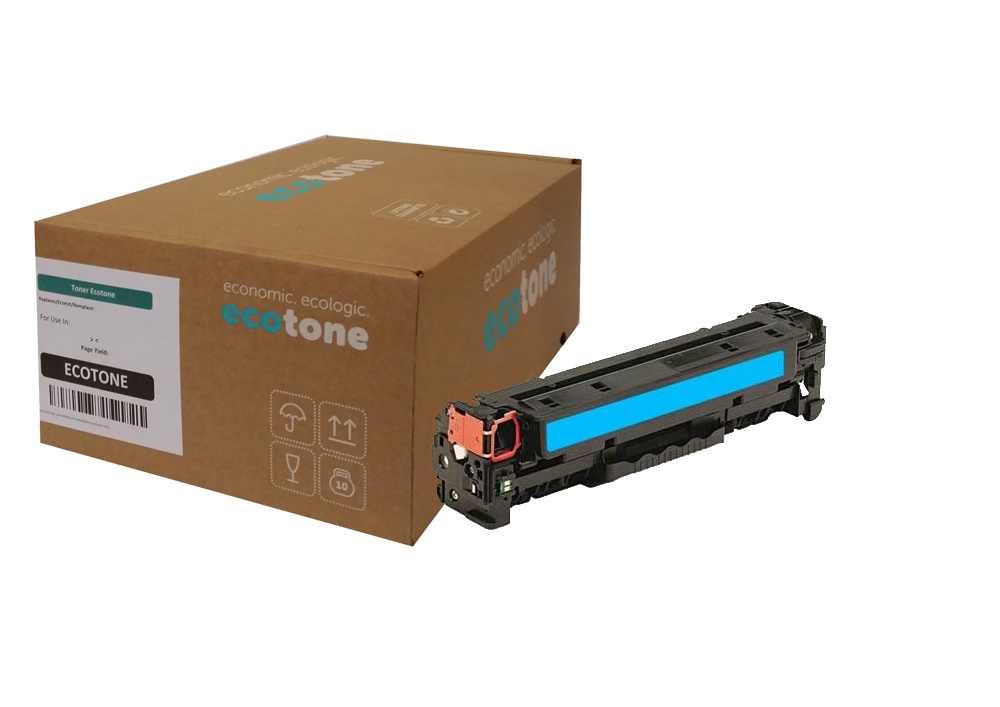 Ecotone Ecotone toner (replaces HP 410X CF411X) cyan 5000p CC