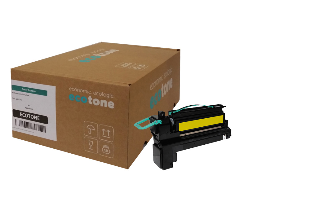 Ecotone Lexmark C792X1YG toner yellow 20000 pages (Ecotone) CC