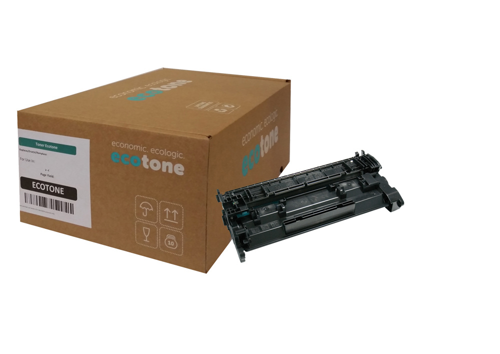 Ecotone Ecotone toner (replaces HP 26A CF226A) black 3100 pages CC