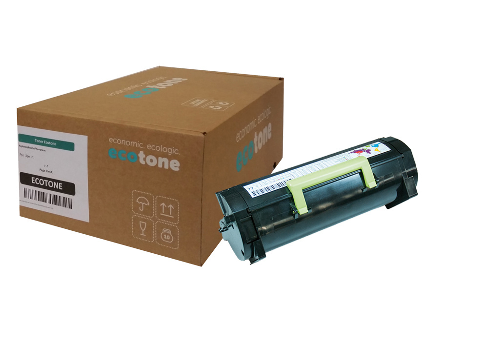 Ecotone Lexmark 502 (50F2000) toner black 1500 pages (Ecotone) CC