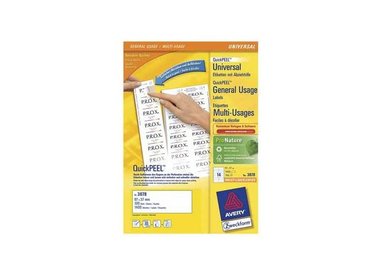 Laser- en inkjetetiketten