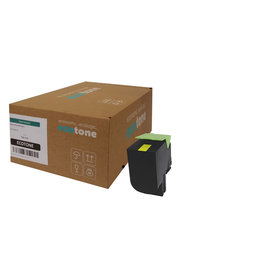 Ecotone Lexmark 802SY (80C2SY0) toner yellow 2000p (Ecotone) CC