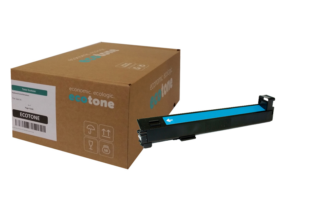 Ecotone Ecotone toner (replaces HP 827A CF301A) cyan 32000p CC