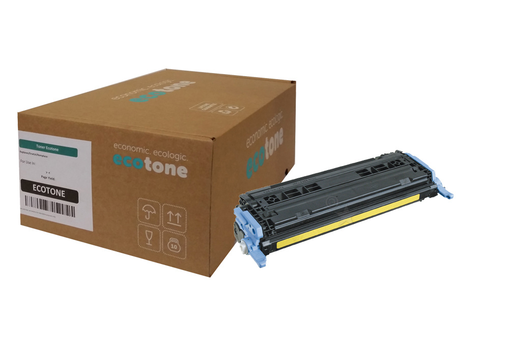 Ecotone Ecotone toner (replaces HP 124A Q6002A) yellow 2000 pages CC