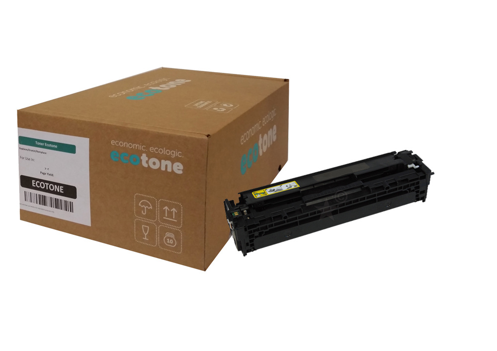 Ecotone Ecotone toner (replaces HP 125A CB542A) yellow 1400p RC
