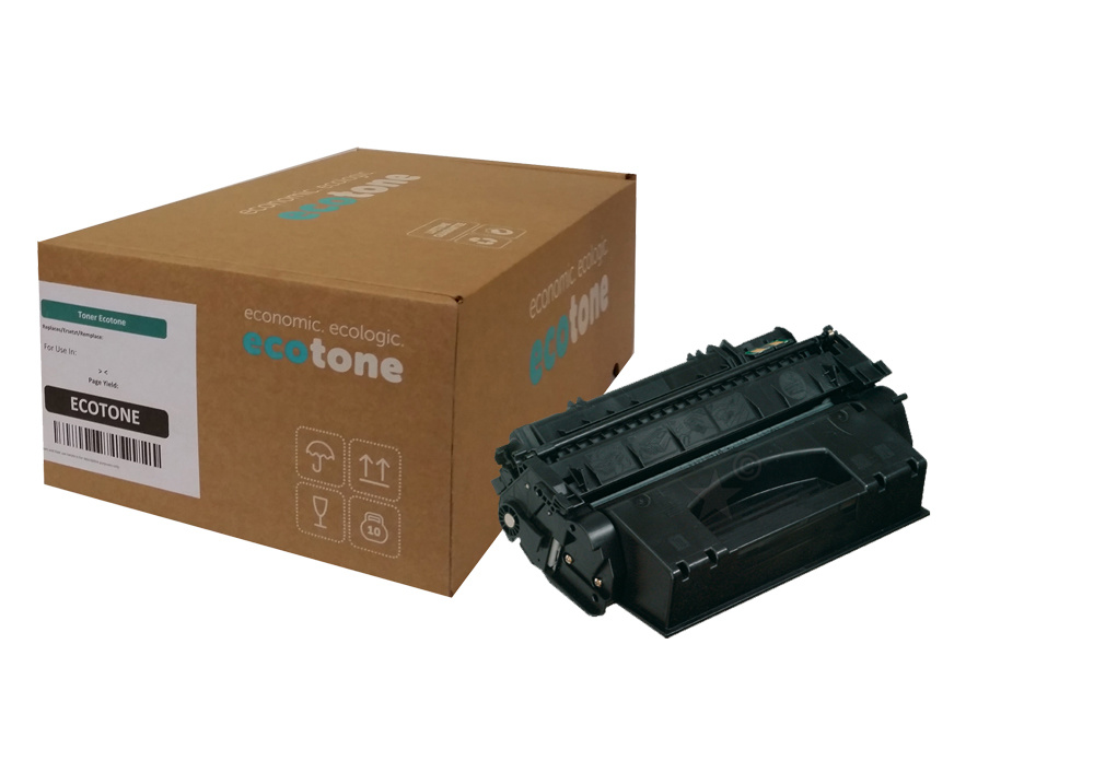 Ecotone Ecotone toner (replaces HP 53X Q7553X) black 10000 pages CC