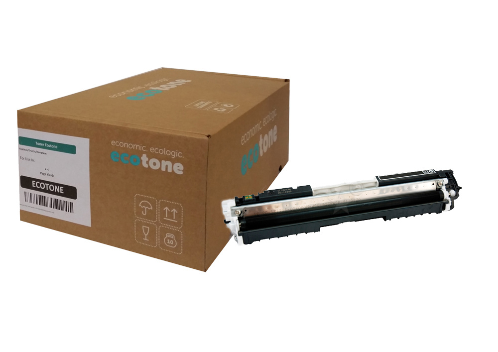 Ecotone Ecotone toner (replaces HP 126A CE310A) black 1200p CC