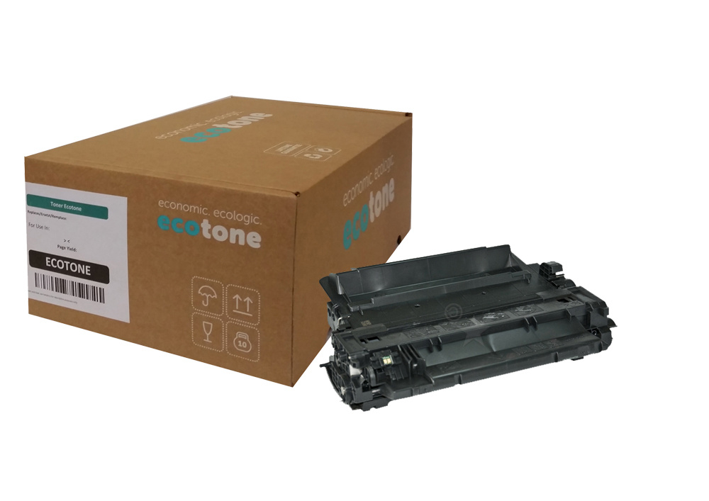 Ecotone Ecotone toner (replaces HP 55X CE255X) black 12000 pages RC