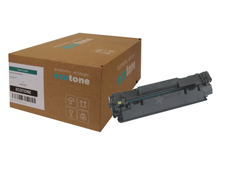 Ecotone Ecotone toner (replaces HP 85A CE285A) black 1600 pages RC