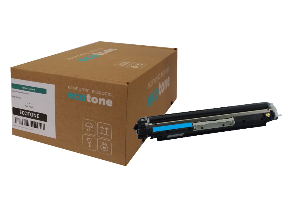 Ecotone Ecotone toner (replaces HP 130A CF351A) cyan 1000p CC