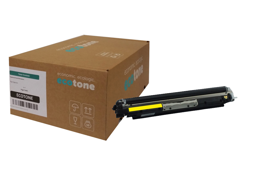 Ecotone Ecotone toner (replaces HP 130A CF352A) yellow 1000p CC