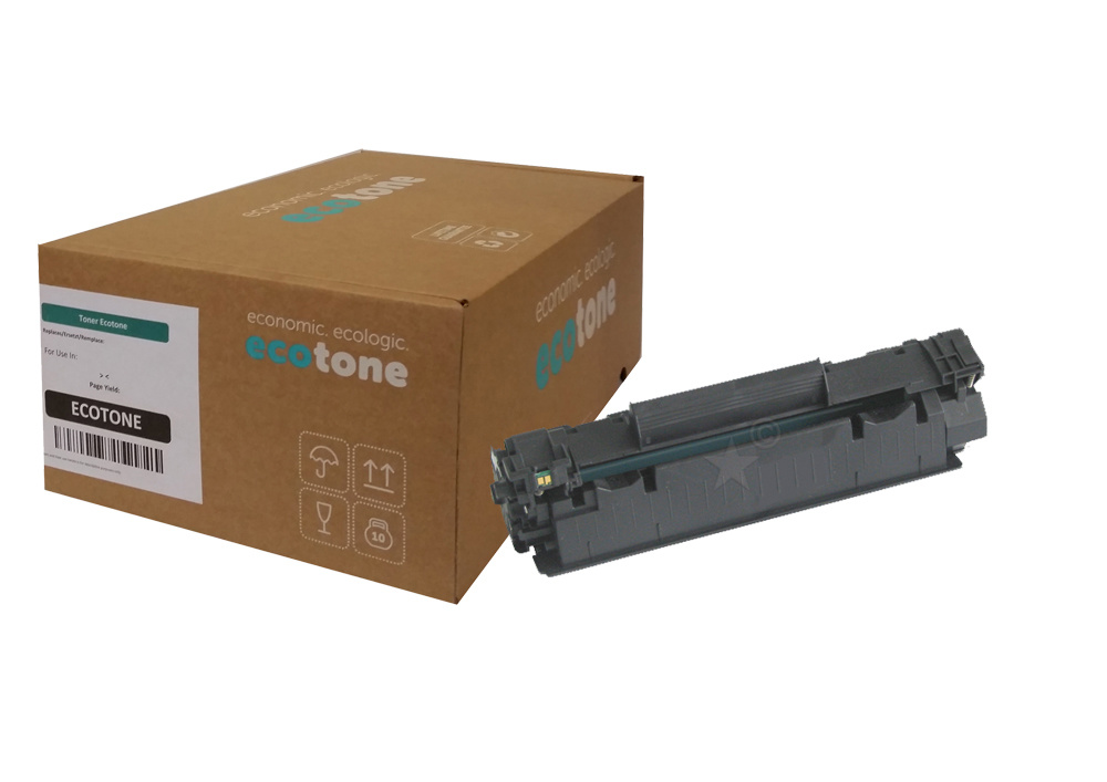 Ecotone Ecotone toner (replaces HP 36A CB436A) black 4000 pages RC