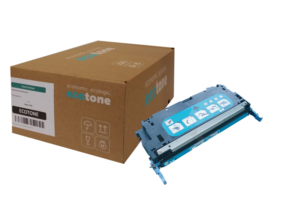 Ecotone Ecotone toner (replaces HP 502A Q6471A) cyan 4000p CC