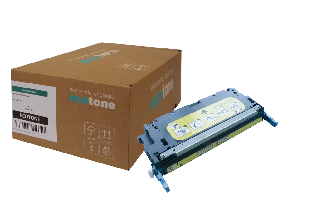 Ecotone Ecotone toner (replaces HP 502A Q6472A) yellow 4000p CC