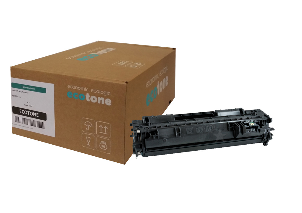 Ecotone Ecotone toner (replaces HP 80A CF280A) black 2700 pages CC