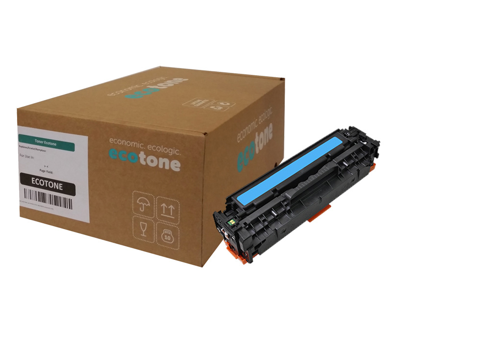 Ecotone Ecotone toner (replaces HP 312A CF381A) cyan 2700p CC