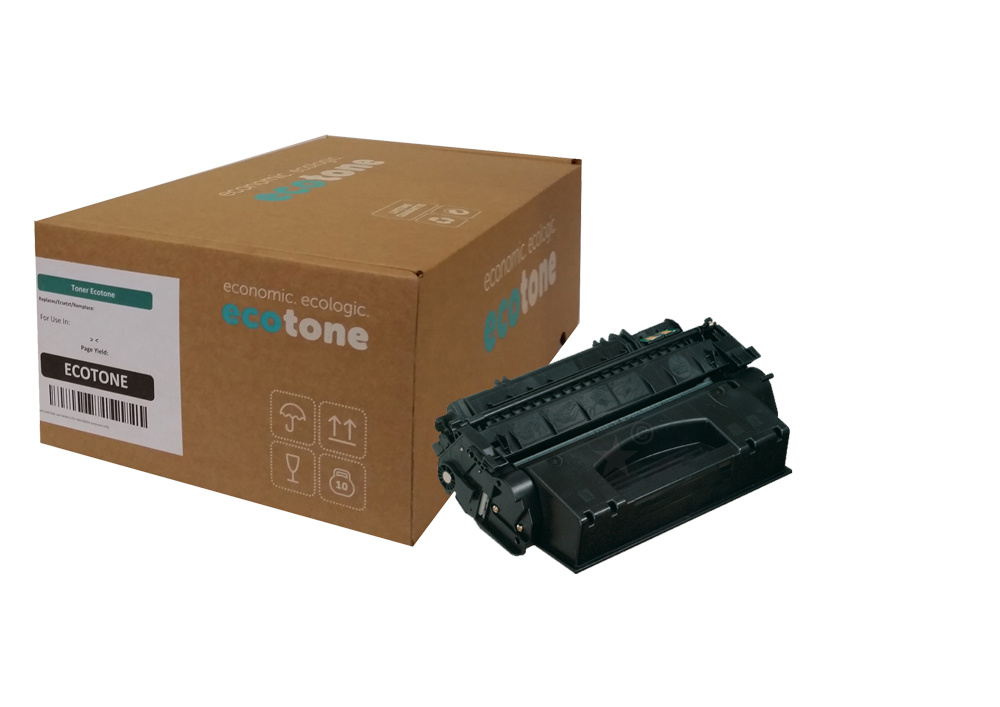 Ecotone Ecotone toner (replaces HP 53X Q7553X) black 7000 pages CC