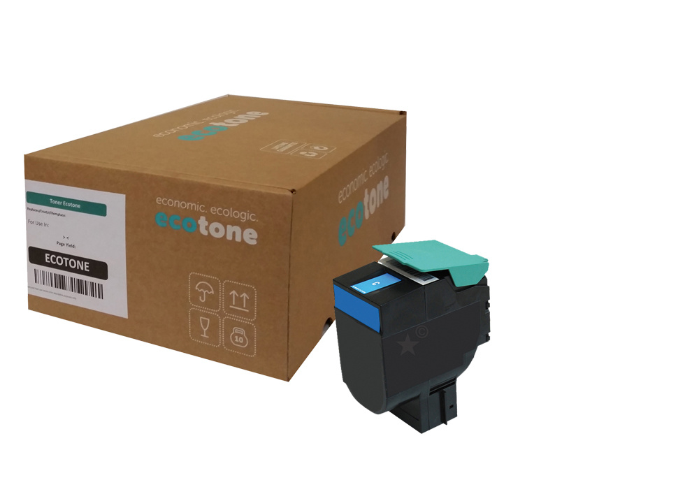 Ecotone Lexmark C544X1CG toner cyan 4000 pages (Ecotone) CC