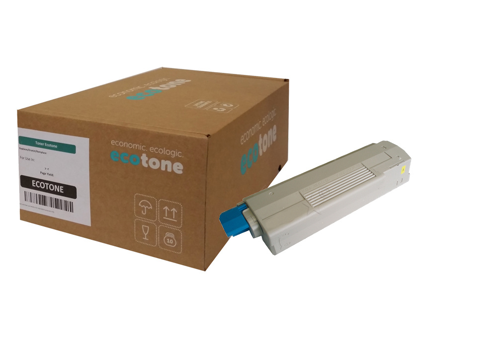 Ecotone OKI 43324421 toner yellow 5000 pages (Ecotone) CC