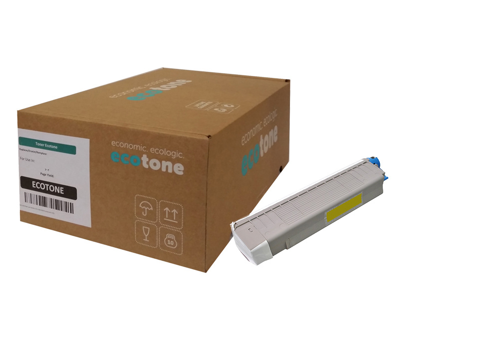 Ecotone OKI 44643001 toner yellow 7300 pages (Ecotone) CC