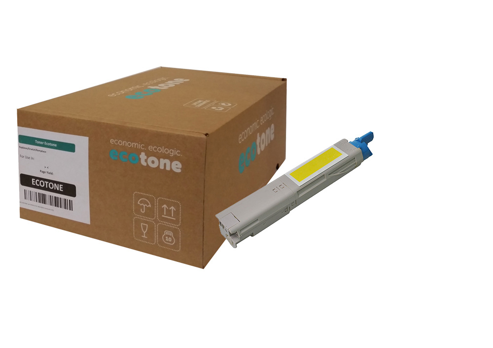 Ecotone OKI 43459369 toner yellow 2500 pages (Ecotone) DK