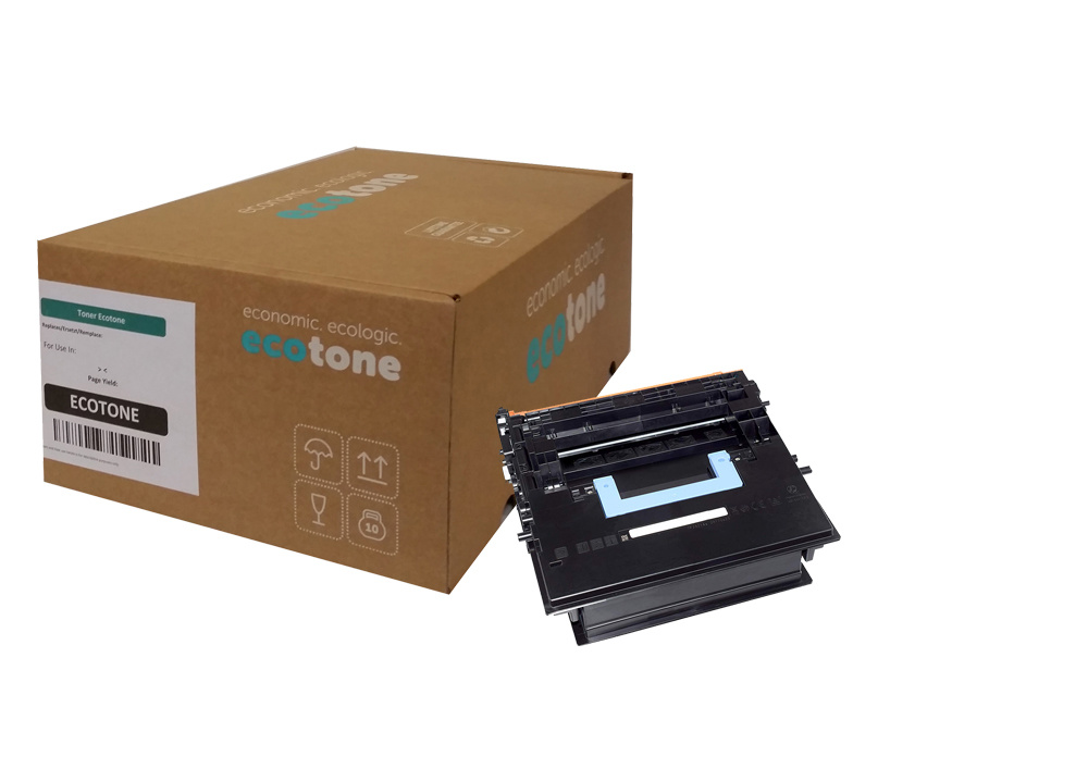 Ecotone Ecotone toner (replaces HP 37Y CF237Y) black 41000 pages CC