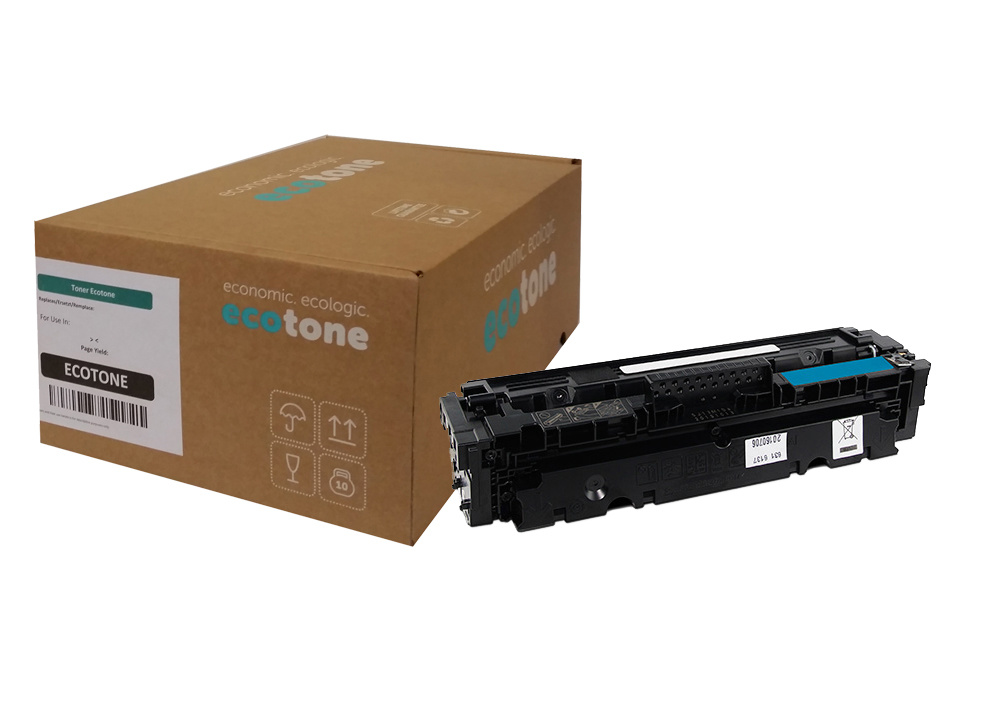 Ecotone Ecotone toner (replaces HP 410A CF411A) cyan 2300p CC