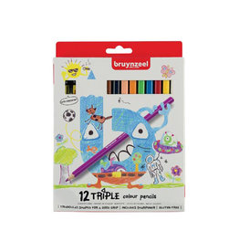 Bruynzeel Kids Bruynzeel Potloden Triple 12X [1st]