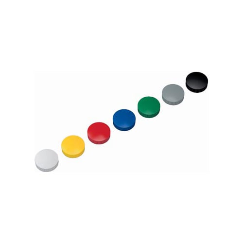 Maul MAUL magneet Solid, 38 mm, trekkracht 2,5kg, doos van 10 stuks, assorti