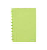 Atoma Atoma schrift Trendy ft A4, gelijnd, transparant groen