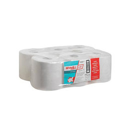 Wypall Wypall reinigingsdoeken L10, 1-laags, 6 rollen, 525 doeken, wit