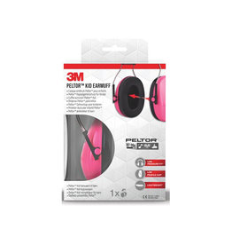 3M 3M gehoorkap Pelton Kid, roze