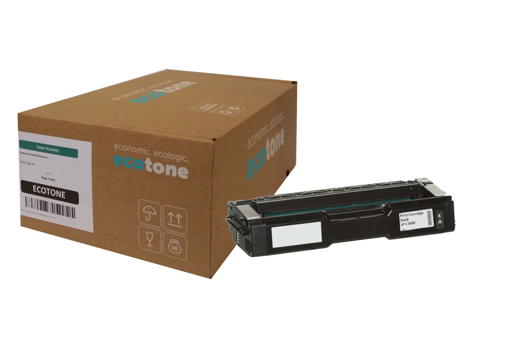 Ecotone Ricoh SP C340E (407899) toner black 5000p (Ecotone) CC