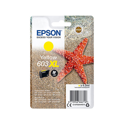 Epson Epson 603XL (C13T03A44010) ink yellow 40ml (original)