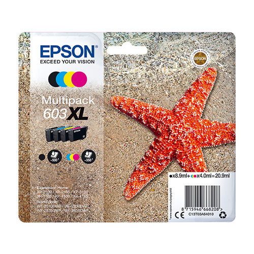 Epson Epson 603XL (C13T03A64010) ink c/m/y/bk 209ml (original)