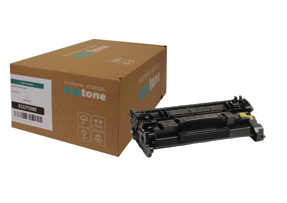 Ecotone Ecotone toner (replaces HP 89X CF289X) black 10000 pages OC