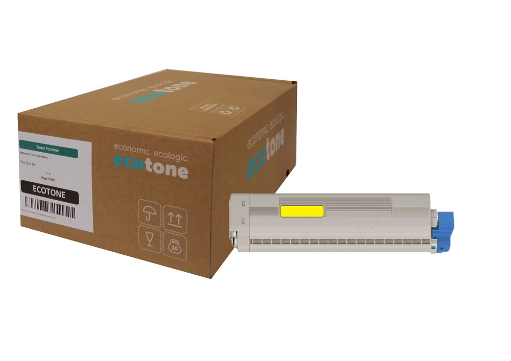 Ecotone OKI 45862837 toner yellow 7300 pages (Ecotone) DK