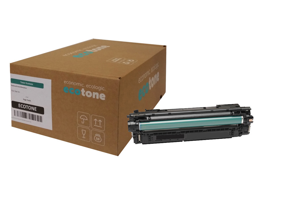 Ecotone Ecotone toner (replaces HP 655A CF450A) black 12500p CC