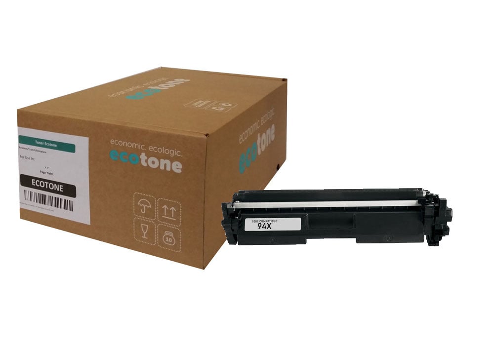 Ecotone Ecotone toner (replaces HP 94X CF294X) black 2800 pages CC