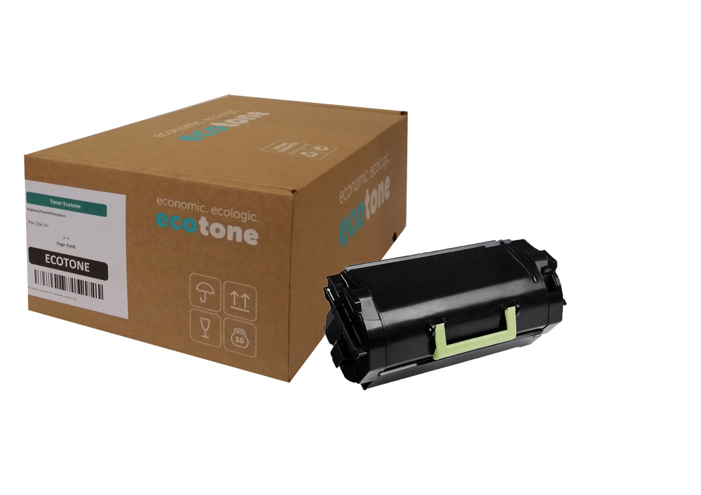 Ecotone Lexmark 63B2H00 toner black 25000 pages (Ecotone)   CC