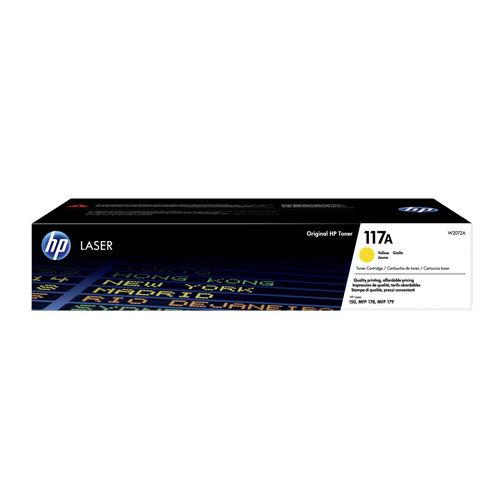 HP HP 117A (W2072A) toner yellow 700 pages (original)