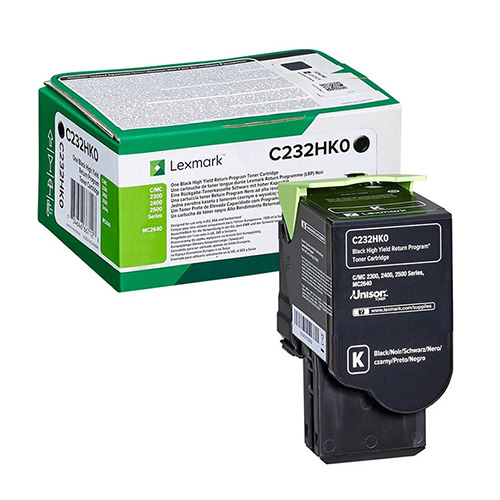 Lexmark Lexmark C232HK0 toner black 3000 pages (original)