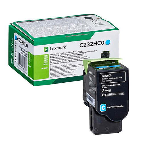 Lexmark Lexmark C232HC0 toner cyan 2300 pages (original)