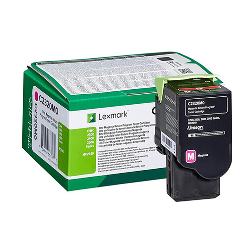 Lexmark Lexmark C2320M0 toner magenta 1000 pages (original)