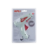 Apli Apli lijmpistool Premium, inclusief 2 lijmpatronen, op blister